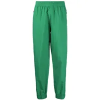 moncler grenoble pantalon de jogging à taille élastiquée - vert