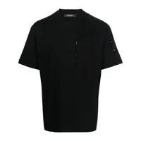 a-cold-wall* t-shirt en coton à patch logo - noir