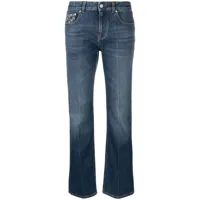 stella mccartney jean à coupe droite - bleu