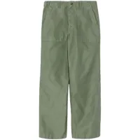 re/done pantalon à poches cargo - vert