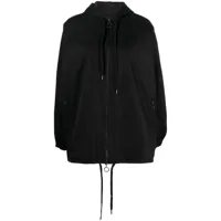 studio nicholson veste alpine à capuche - noir