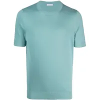 malo t-shirt en coton à manches courtes - bleu