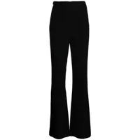 rachel gilbert pantalon à taille haute - noir
