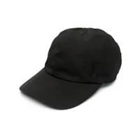 giorgio armani casquette à patch logo - noir
