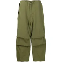 darkpark pantalon blair à coupe sarouel - vert