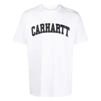 carhartt wip t-shirt en coton à logo imprimé - blanc