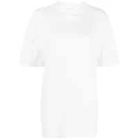 extreme cashmere t-shirt en cachemire mélangé - blanc