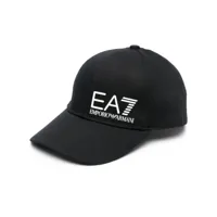ea7 emporio armani casquette à logo imprimé - noir