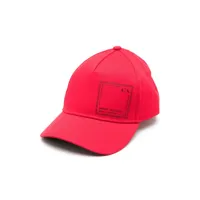 armani exchange casquette à logo imprimé - rouge