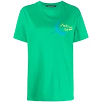andersson bell t-shirt en coton à logo imprimé - vert