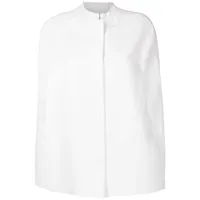 alcaçuz chemise à fermeture dissimulée - blanc