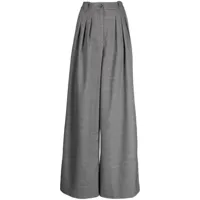 rachel gilbert pantalon nino à coupe ample - gris