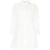 we are kindred robe-chemise margot en coton - blanc