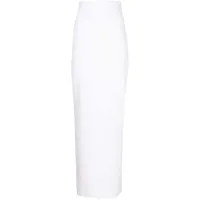 rachel gilbert jupe nova à taille haute - blanc