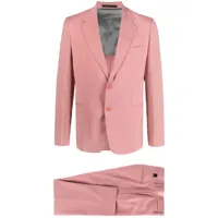 low brand costume à veste à simple boutonnage - rose