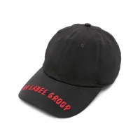 44 label group casquette à logo brodé - noir