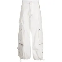 cynthia rowley pantalon ample à poches cargo - blanc