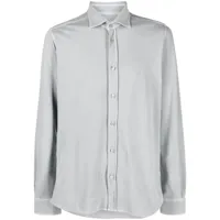 circolo 1901 chemise en coton à manches longues - gris