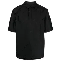 a-cold-wall* chemise à logo imprimé - noir