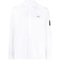 a-cold-wall* chemise boutonnée à manches longues - blanc