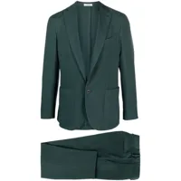 boglioli costume à veste à simple boutonnage - vert