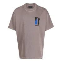 represent t-shirt decade of speed en coton - gris