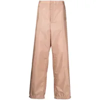 valentino garavani pantalon cargo à taille haute - rose