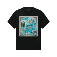 amiri t-shirt california à imprimé graphique - noir