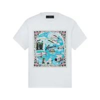 amiri t-shirt california à imprimé graphique - blanc