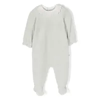 bonpoint pyjama heritier en coton biologique - gris