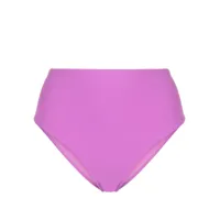 matteau bas de bikini à taille haute - violet