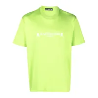 mastermind world t-shirt en coton à imprimé tête de mort - vert