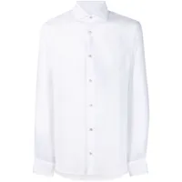 moorer chemise sorrento-sa en lin - blanc