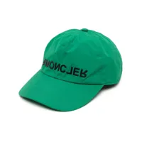 burberry casquette à logo embossé - vert