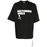 mastermind japan t-shirt oversize à logo imprimé - noir