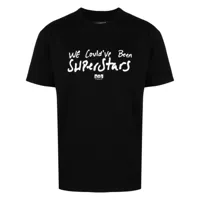nahmias x kodak superstars t-shirt à logo imprimé - noir