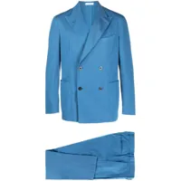boglioli costume à boutonnière croisée - bleu