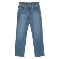 levi's kids jean à design cinq poches - bleu