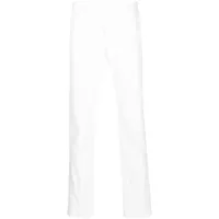 briglia 1949 pantalon chino en coton à coupe slim - blanc