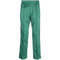 needles pantalon de jogging à détails de coutures - vert