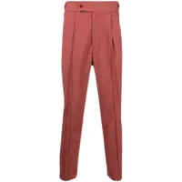 needles pantalon de costume à coupe courte - rose