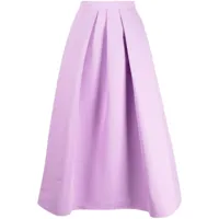 sachin & babi jupe leighton à design plissé - violet