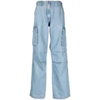 coperni jean à poches cargo - bleu