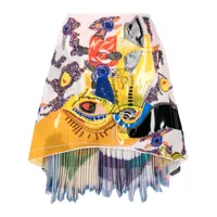 maticevski jupe imprimée à appliqués - multicolore
