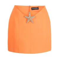 david koma minijupe crystal starfish - orange