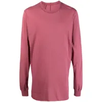 11 by boris bidjan saberi t-shirt en coton à manches longues - rose