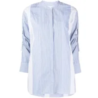 3.1 phillip lim chemise en coton à rayures - bleu