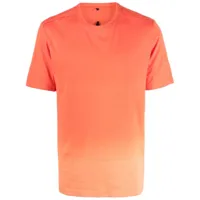 premiata t-shirt à effet dégradé - orange