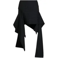 monse jupe-pantalon à design déconstruit - noir