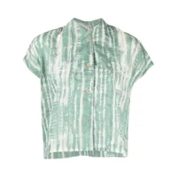 toogood chemise the chandler à manches courtes - vert